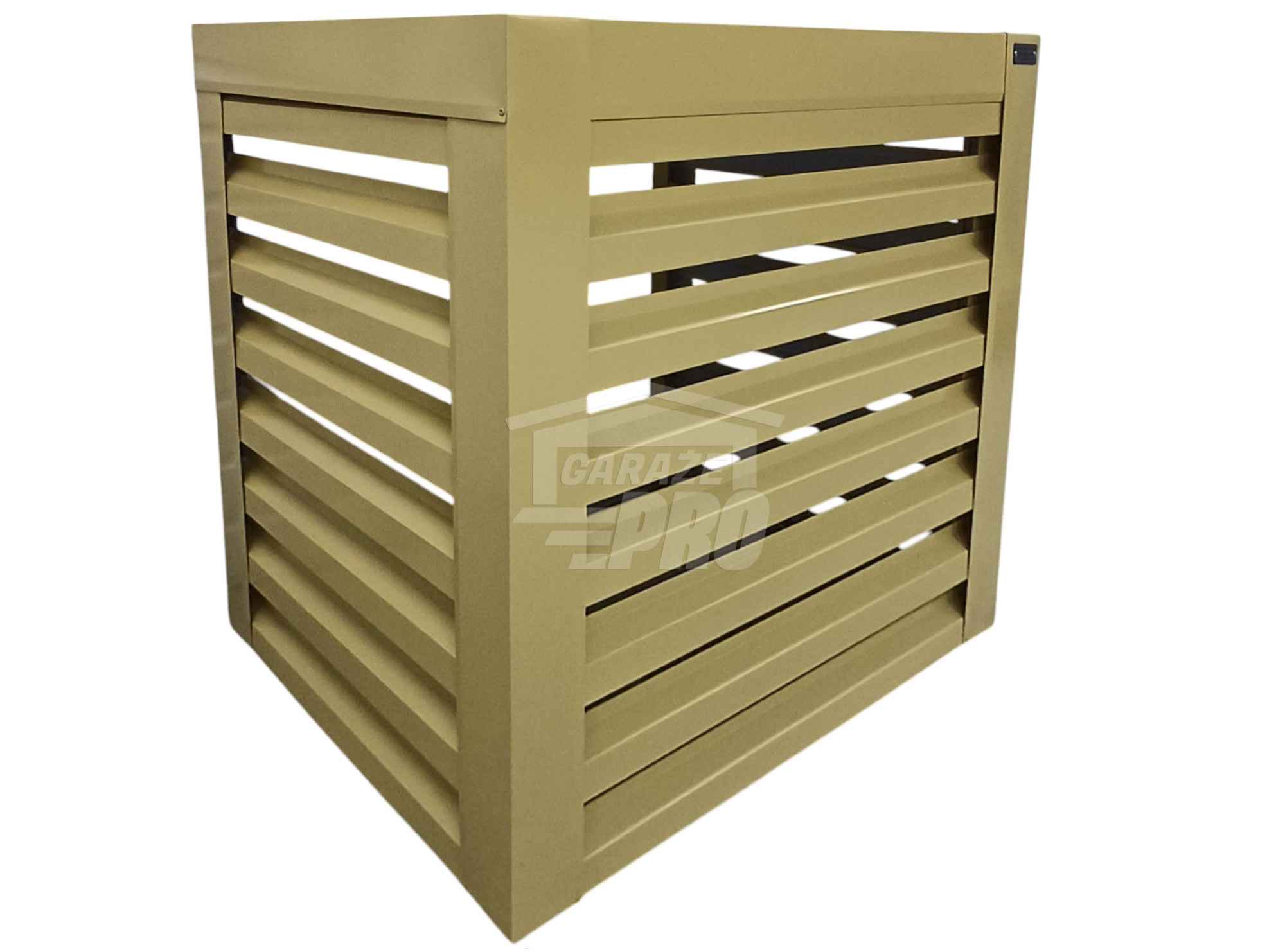 Osłona pompy ciepła 90x80x90 cm żółty Zabudowa GP503 Gdańsk - zdjęcie 1