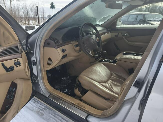 Mercedes S 320 2001r. 3,2 Diesel Automat Tanio - Możliwa Zamiana! Warszawa - zdjęcie 4