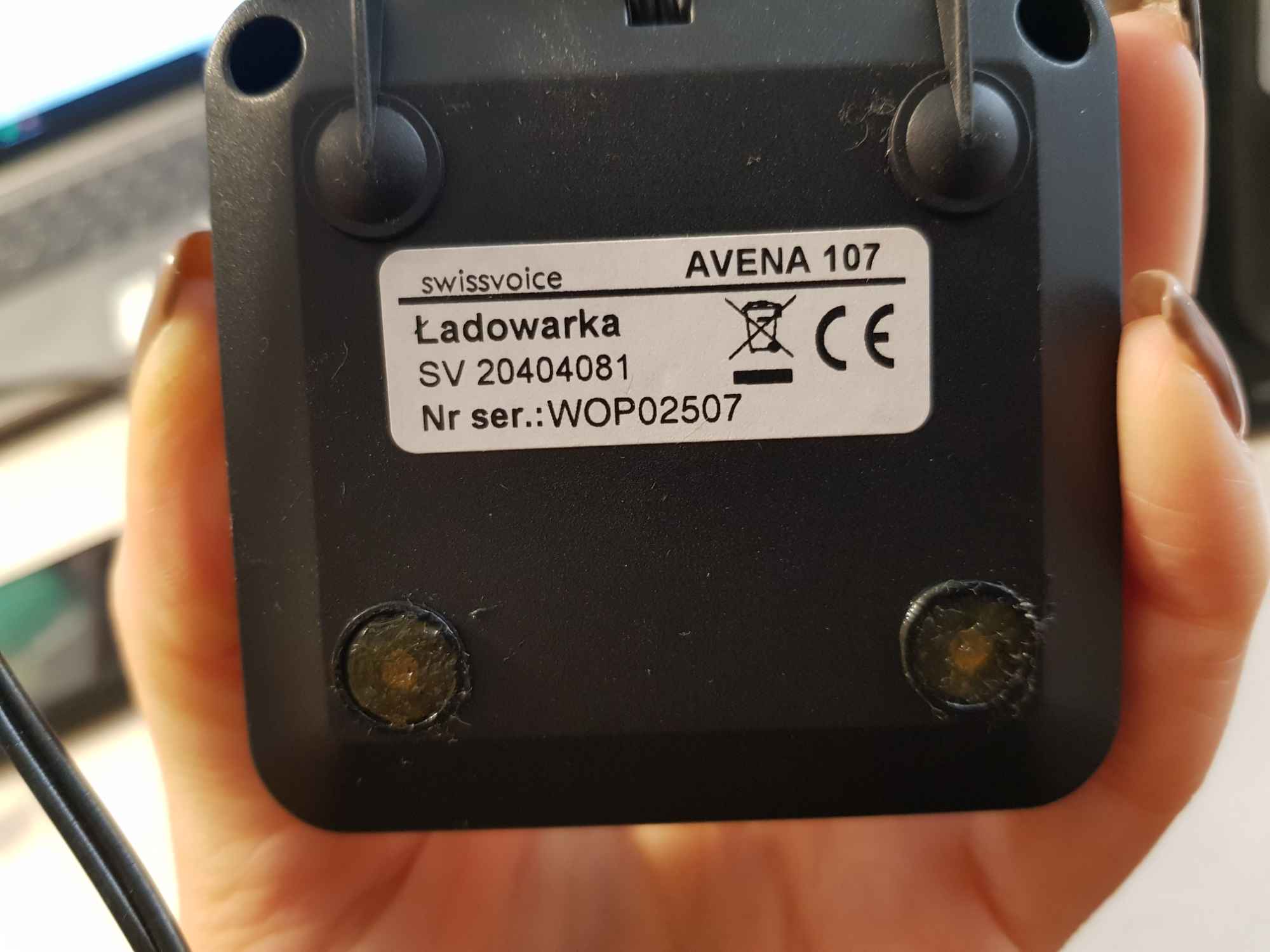 Telefon stacjonarny bezprzewodowy Swissvoice Avena 107 - 2 szt. Nowe Miasto - zdjęcie 4