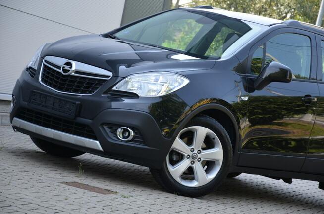 Opel Mokka Czarna Super Stan 1.4T 140KM Serwis Klima Alu Start/stop Kutno - zdjęcie 4