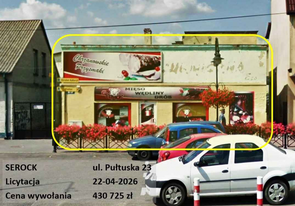 Licytacja komornicza, usługowo-handlowo-przemysłowy Serock - zdjęcie 1
