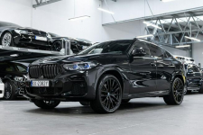 BMW X6 40d. All Black. Gwarancja 05.2027. Nowe opony. Po serwisie ASO. Węgrzce - zdjęcie 10