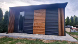 Schowek - domek ogrodowy 4x4 - drzwi - okno dekor z lameli dach TS1185 Międzyrzecz - zdjęcie 7