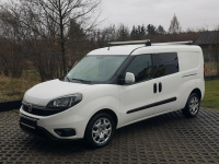 Fiat Doblo MAXI 5 OSÓB  DŁUGI KLIMA 6-BIEGÓW I-WŁAŚCICIEL KRAJOWY AC Poręba - zdjęcie 2