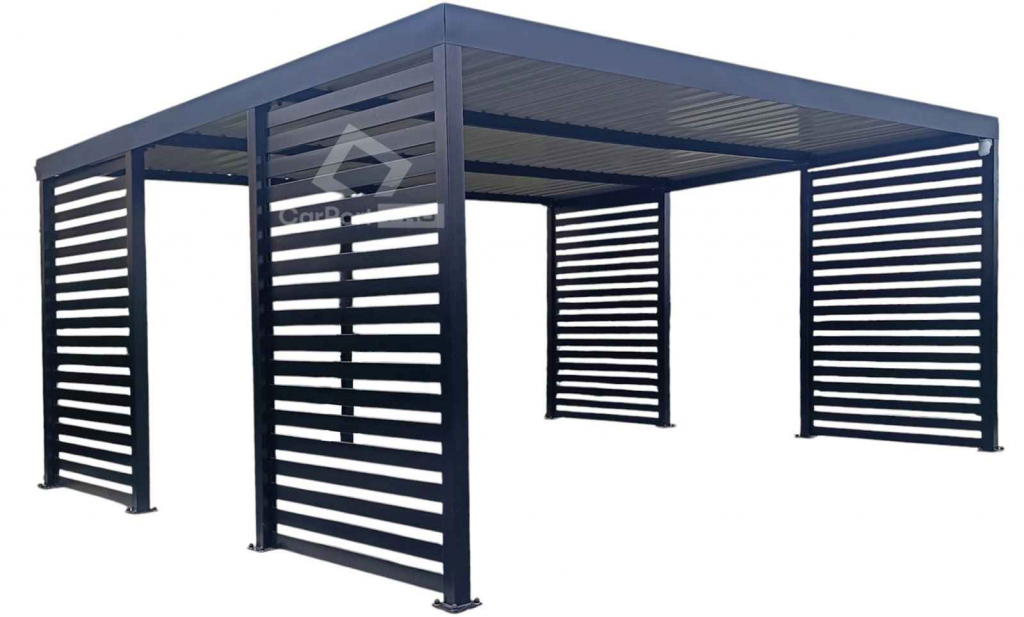CarPort PREMIUM - wiata samochodowa 5x5 - antracyt   CP115 Oświęcim - zdjęcie 1