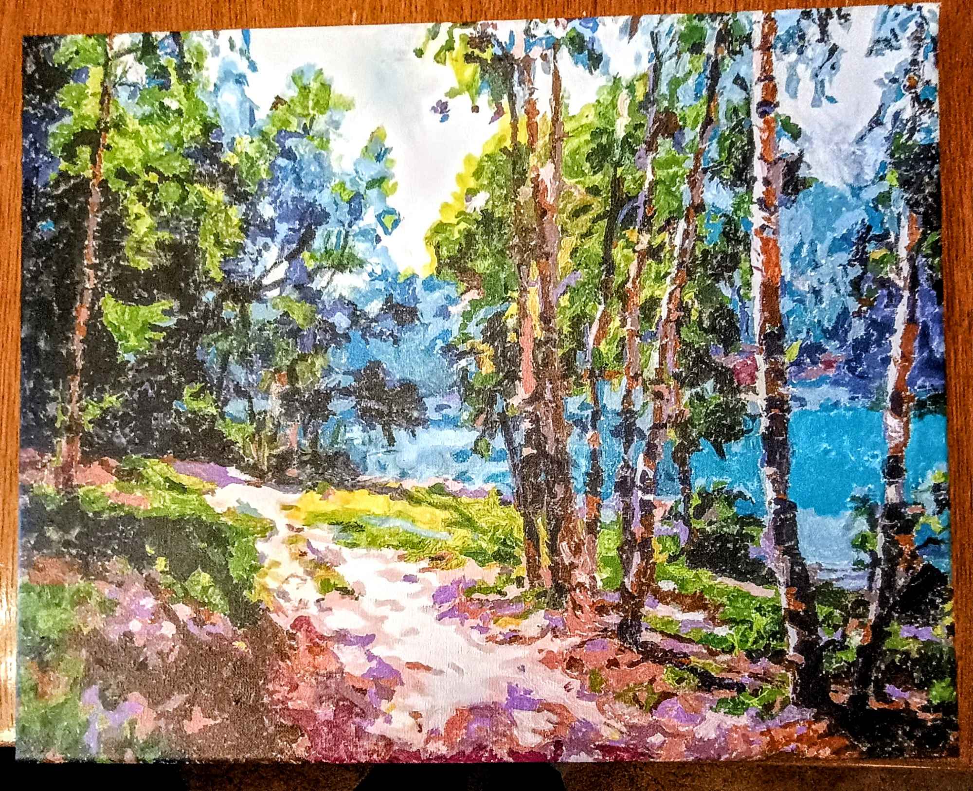 obrazy ręcznie malowane Śródmieście - zdjęcie 2