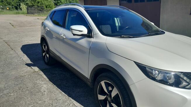 Nissan Qashqai, Biała perła, Salon Polska. Bogata wersja,. Kraków - zdjęcie 7