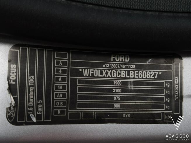 Focus 1.6 95km NAVI czujniki KLIMA bezwypadek SERWIS 2011 Tychy - zdjęcie 7