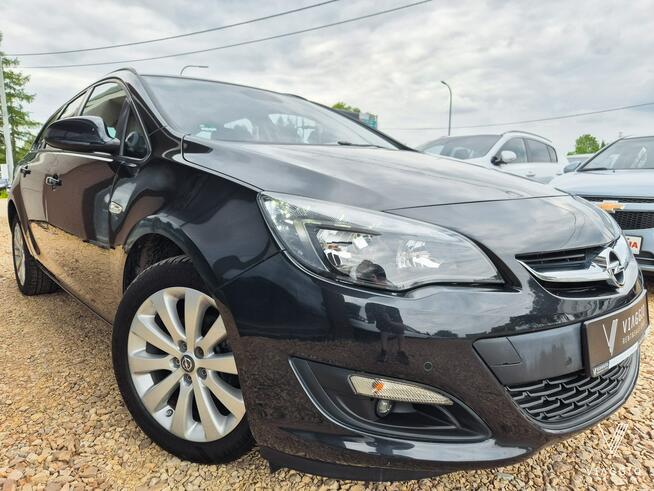 Astra 1.4 Turbo 120 km skóra NAVI pdc BEZWYPADEK klima SERWIS 2015 Tychy - zdjęcie 2