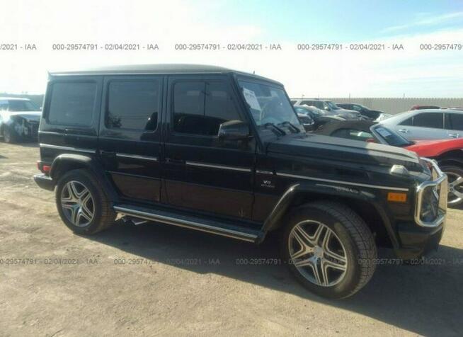 Mercedes G 63 AMG 2013, 5.5L, 4x4, uszkodzony bok Słubice - zdjęcie 2