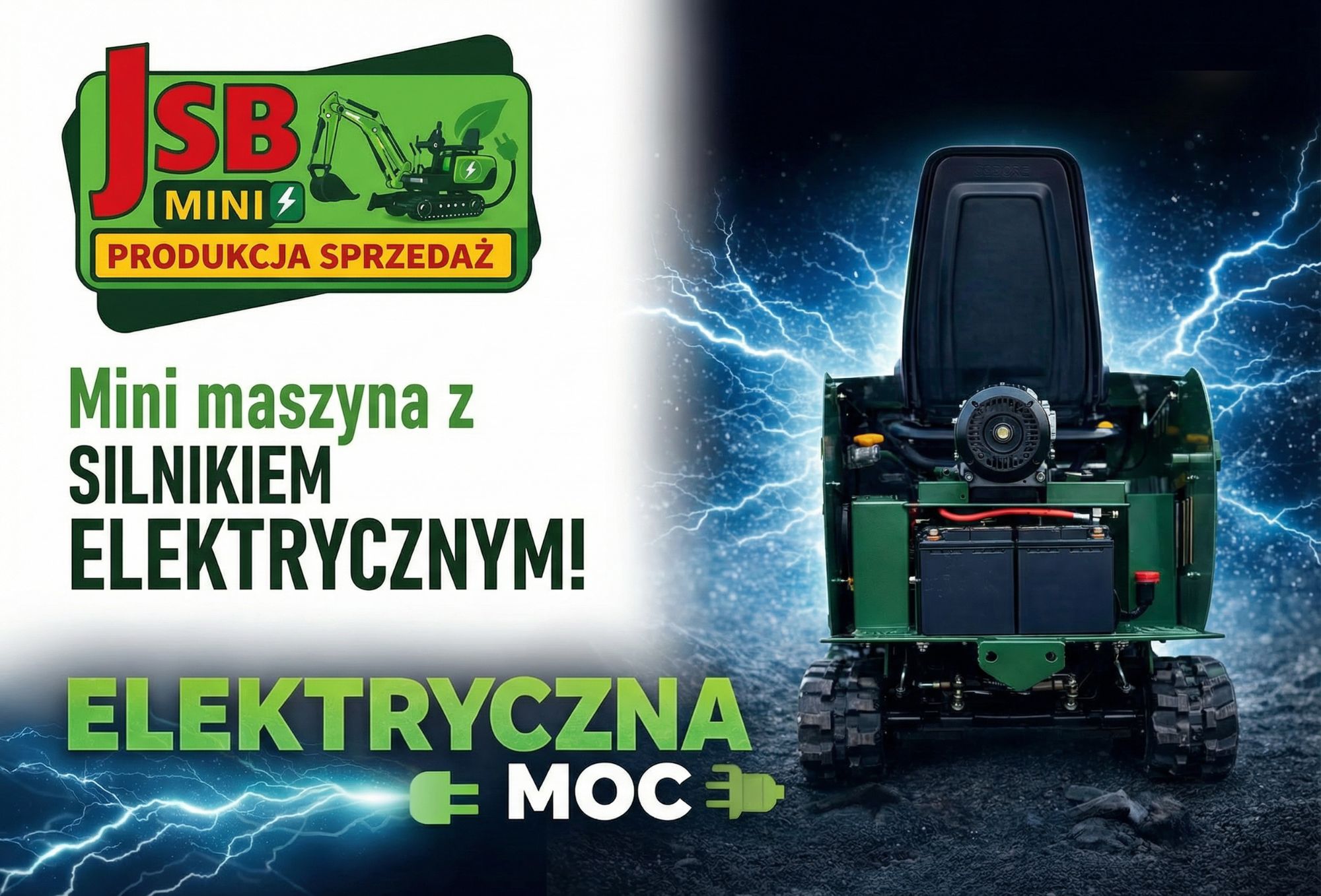 Elektryczna E Ładowarka E Koparka Nowe 2026 | Prosto od Producenta JSB Toruń - zdjęcie 9