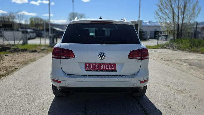Volkswagen Touareg 4x4 ledy automat bixenon R-LINE  biała perła Lębork - zdjęcie 7