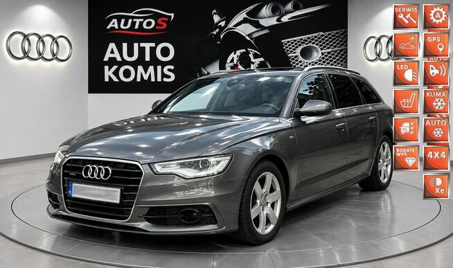 Audi A6 C7 3.0TDI 204KM Quattro S-Tronik Pełne S-Line  B.Wyposażenie Wrocław - zdjęcie 1