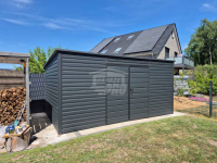 Schowek - Domek Ogrodowy 5x2m - Brama - okno dach spad w tył GP618 Szczecinek - zdjęcie 3