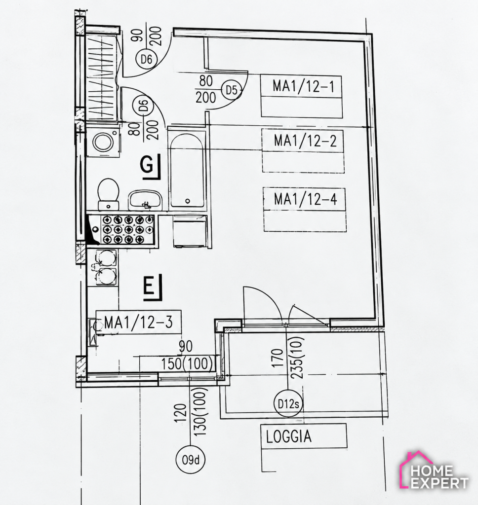 1pok, 33met, okolice Sobieskiego BALKON/WINDA (Wrocław) Psie Pole - zdjęcie 4