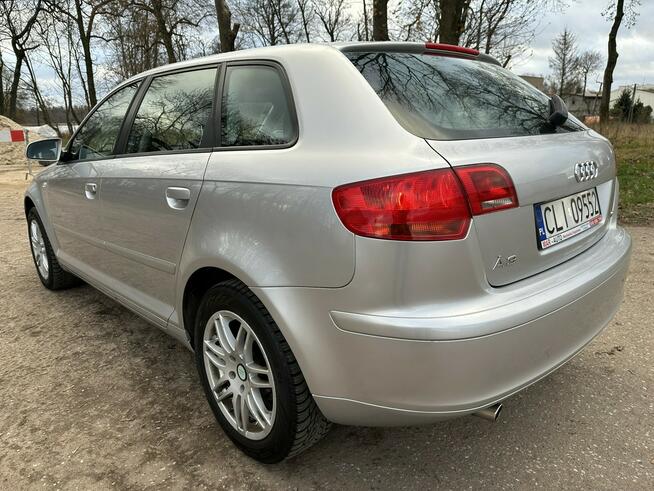 Audi A3 8P 1,6 8V SR 102 KM Sportback ALU Niski Przebieg Super Stan Józefkowo - zdjęcie 5