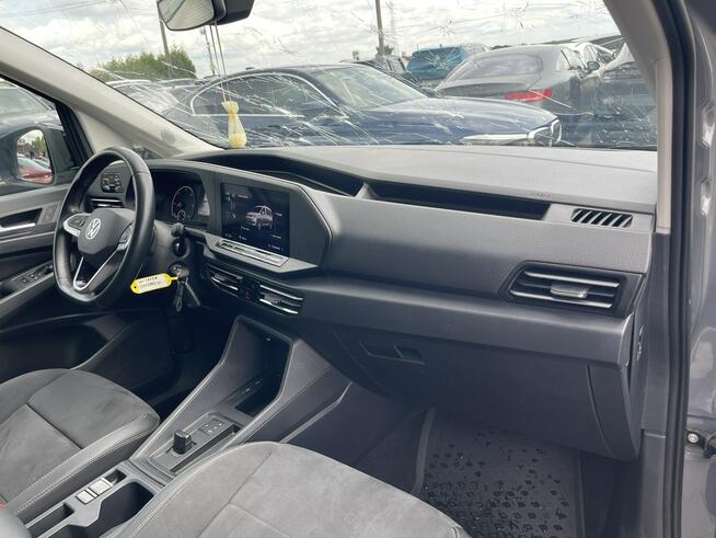 Volkswagen Caddy Salon PL MAXI Automat Skóra HAK Klimatronik 7 osobowy Gliwice - zdjęcie 9