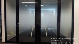 Mgła -folia do oklejania szyb wzór gradientowy -MGŁA 152 lub MGŁA 210 Mokotów - zdjęcie 2