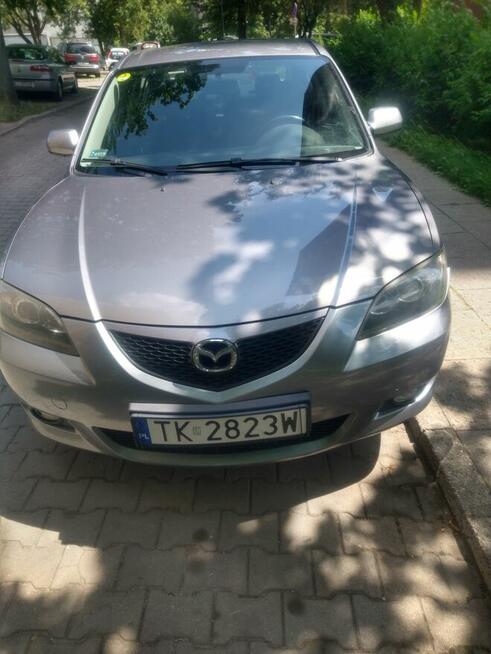 Mazda 3 sedan srebrna Kielce - zdjęcie 5