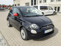 Fiat 500 POP 1.2 8V 69 KM – 2017 – BENZYNA – CZARNY VESUVIO