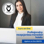 Profesjonalny recepcjonista-menedżer hotelu kurs online