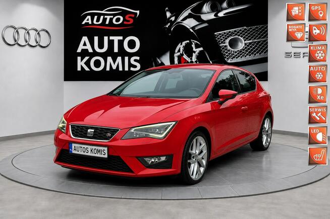 Seat Leon FR 1.4TSI 140KM Full Led BogateWyposaż B.Ładne auto Opłacony Wrocław - zdjęcie 1