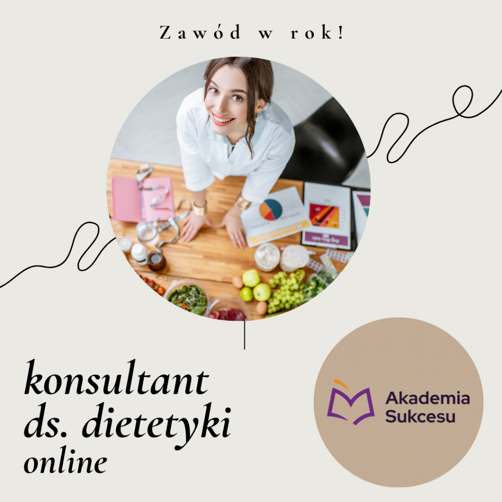Konsultant ds. dietetyki - nauka online od września Suwałki - zdjęcie 1