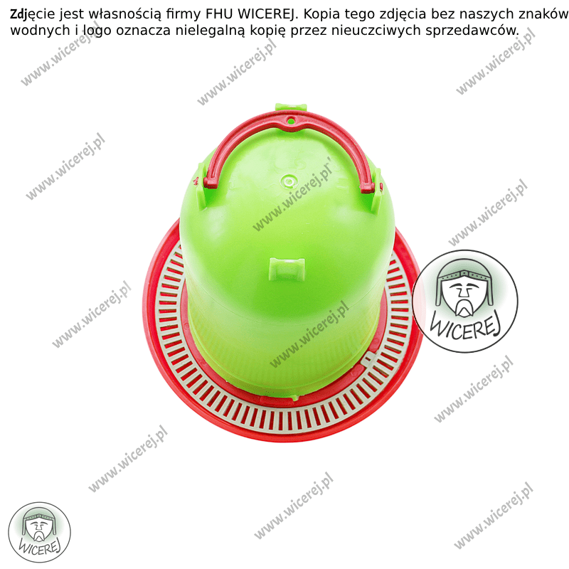 Poidło 5L z zabezpieczającym mostkiem Poidełko Podkarmiaczka Jaśliska - zdjęcie 5