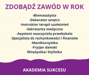 Kursy roczne certyfikowane - zawód w rok! Suwałki - zdjęcie 1