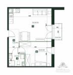 Mieszkanie 2pok. o pow 44,13m2 z balkonem/ Żerniki Strachowicka Wrocław - zdjęcie 5