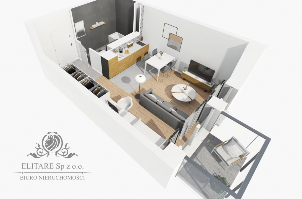 Apartament 31,13m2 ,1 pok. w stanie deweloperskim/Stare Miasto Wrocław - zdjęcie 9