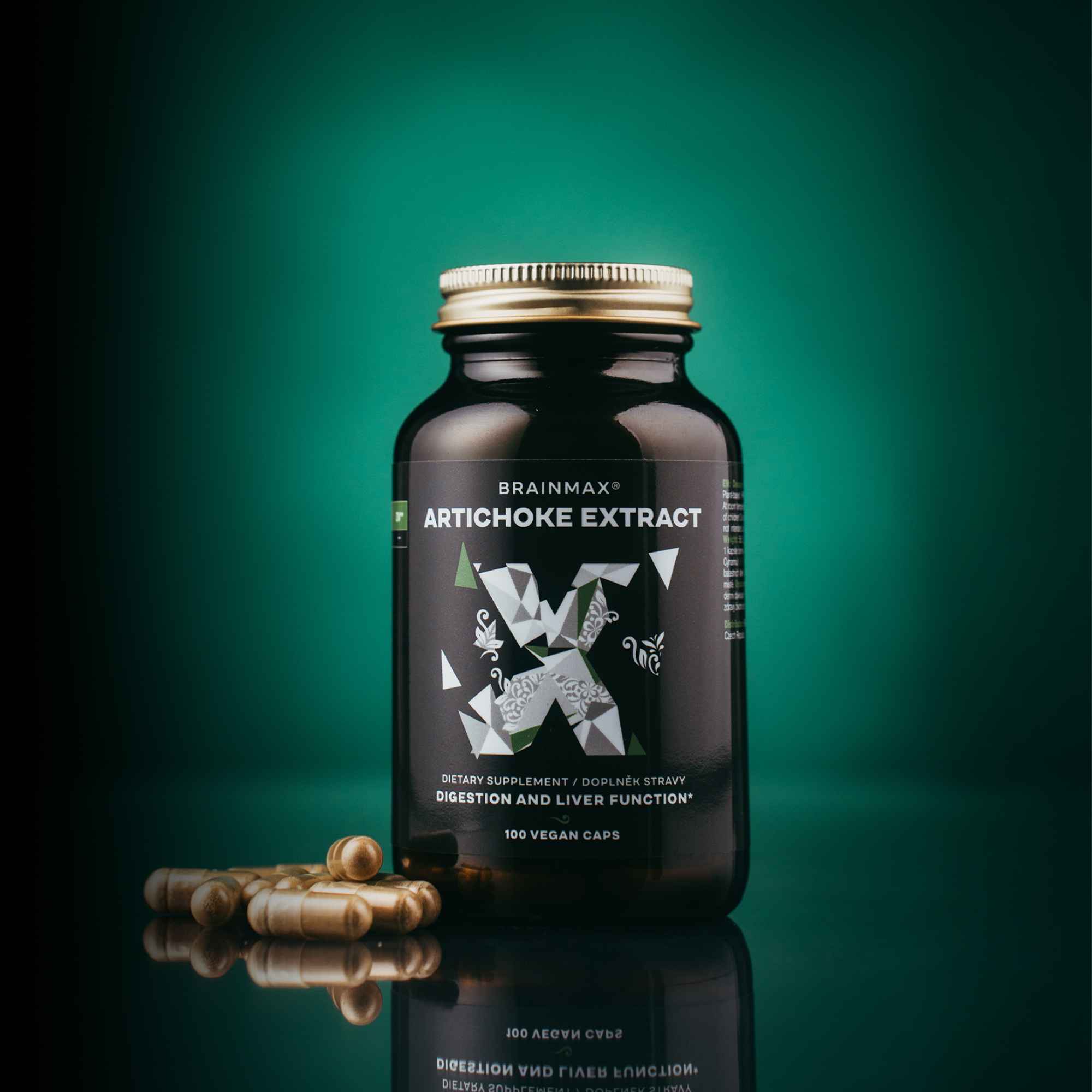 BrainMax Artichoke Extract - Na Cholesterol Grunwald - zdjęcie 3