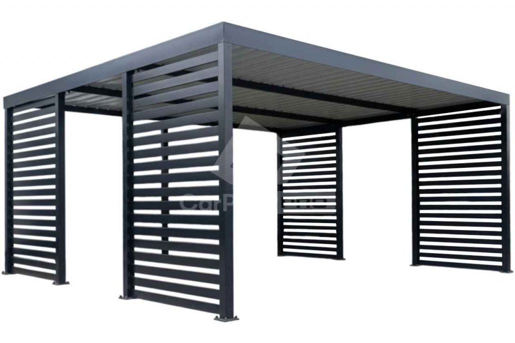 CarPort PREMIUM wiata samochodowa 4,5x5,5 dodatkowa zabudowa CP172 Sopot - zdjęcie 1