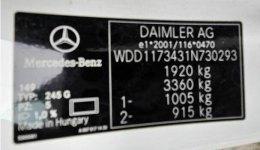 Syndyk sprzeda Mercedes-Benz CLA 200 MR’16 E6 117 Wrocław - zdjęcie 10
