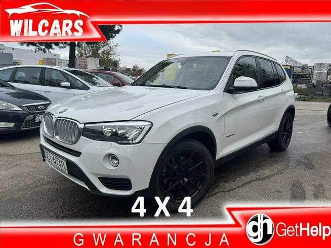 BMW X3 Klimatronic 2-stref, Ele bagażnik, Skóra, Ele fotele Cieszyn - zdjęcie 1