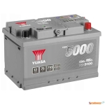 Akumulator Yuasa Silver 12V 75Ah 710A EN Prawy Plus