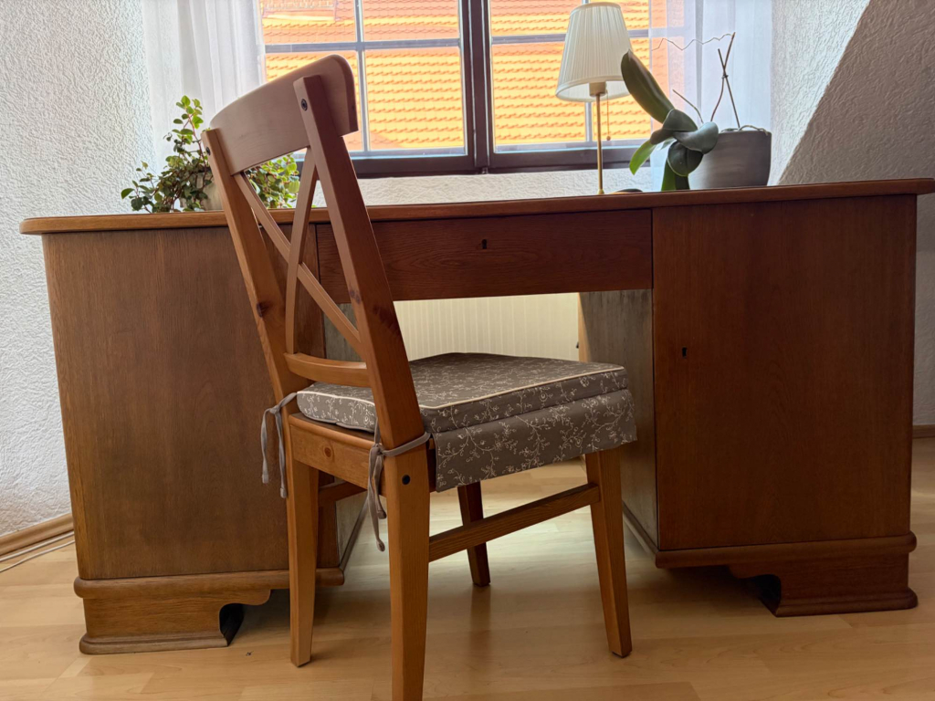 Biurko z drewna dębowego Gryfów Śląski - zdjęcie 1