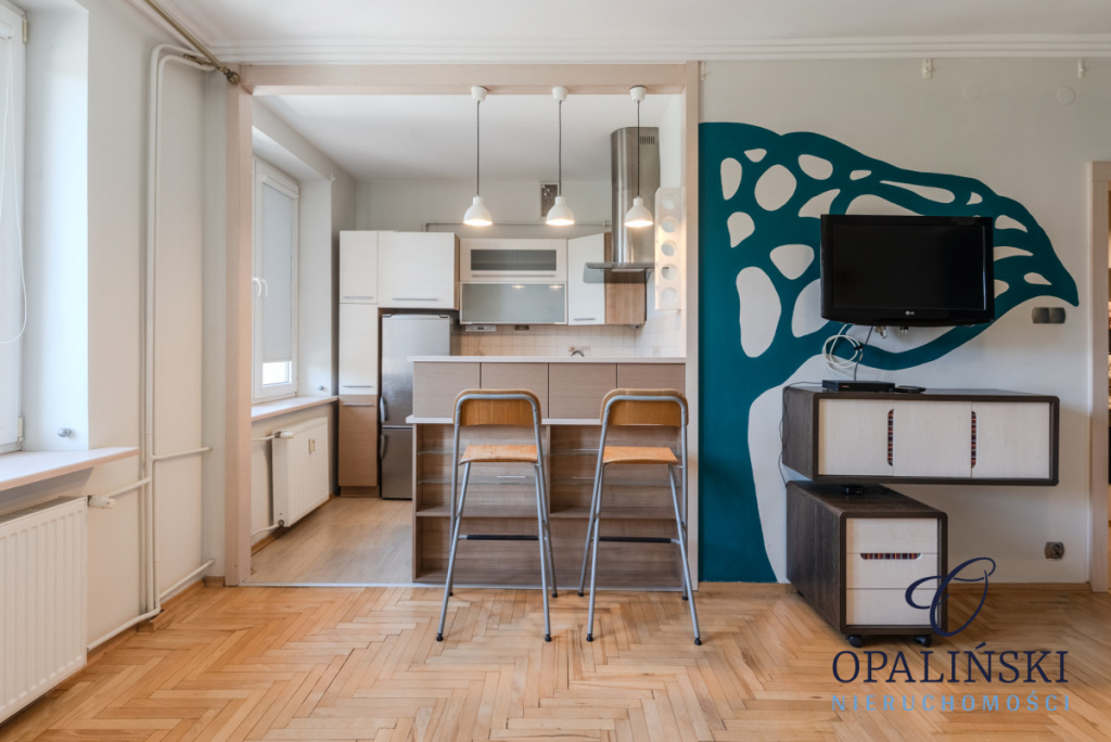 Kawalerka blisko centrum | Salon z kuchnią | wolna Rzeszów - zdjęcie 4