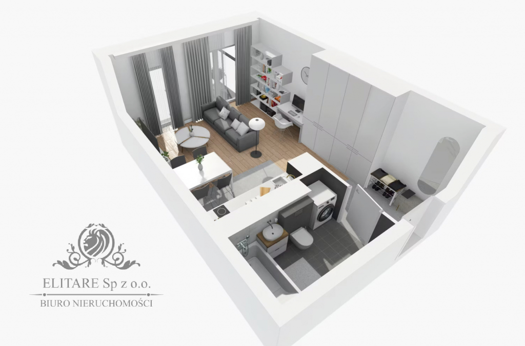 Apartament 31,13m2 ,1 pok. w stanie deweloperskim/Stare Miasto Wrocław - zdjęcie 9