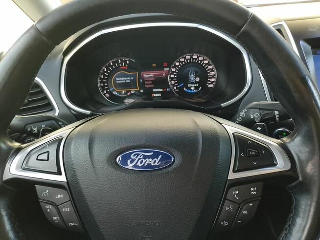 Ford Galaxy 2017r automat 2.0 diesel grafit panorama dach Mielec - zdjęcie 12