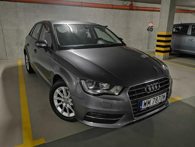 Audi A3 8v sportback prywatnie super stan zadbane 1.6 tdi Mińsk Mazowiecki - zdjęcie 2