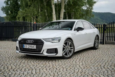 Audi A6 S Line Quattro Gletscherweiss Metallic CarPlay Gwarancja FV