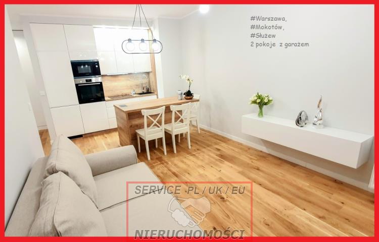 Ładnie wykończone dwa pokoje z garażem -#Mokotów Warszawa - zdjęcie 2