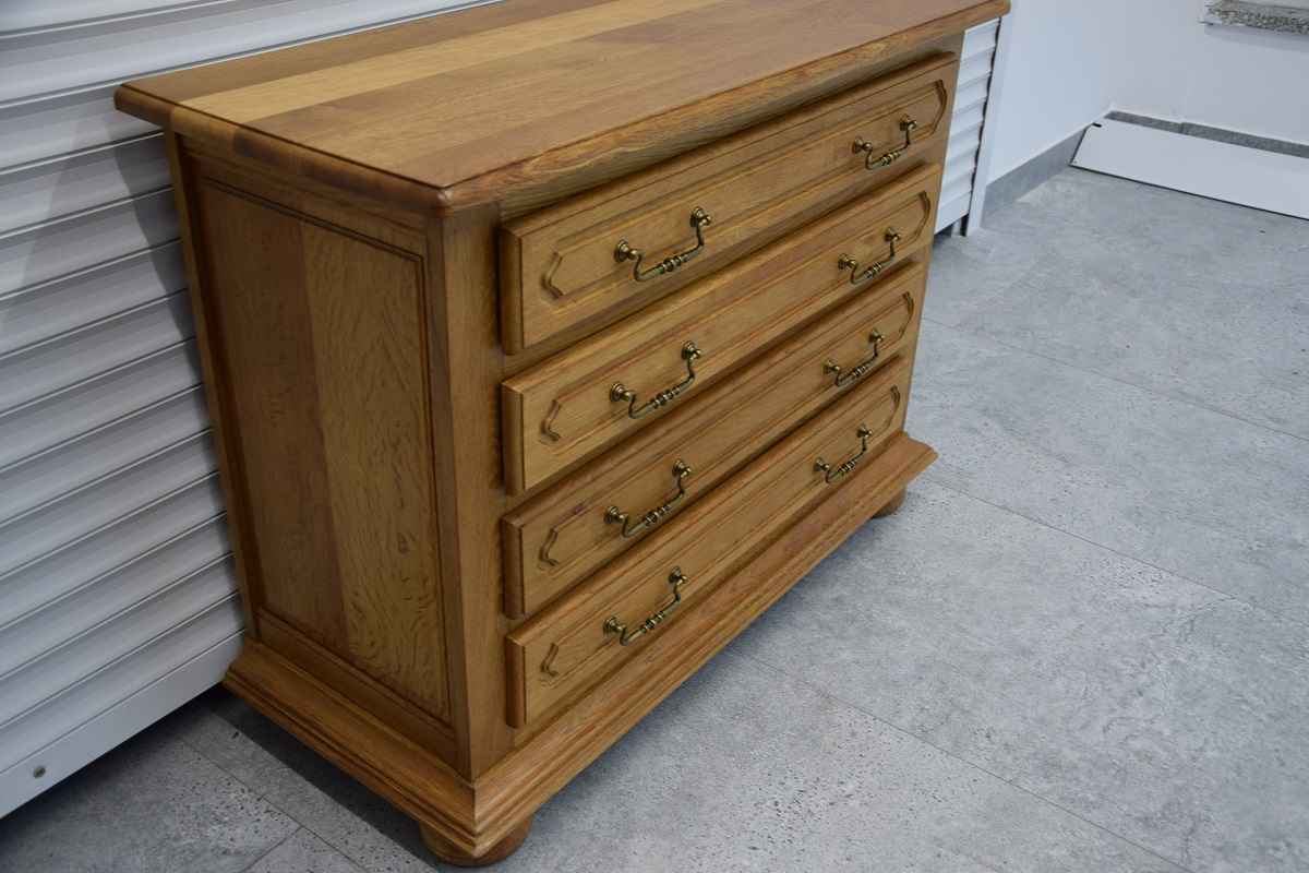komoda dębowa z szufladami - jak nowa Olsztyn - zdjęcie 2