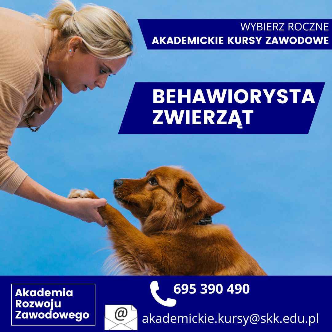 Behawiorysta Zwierząt- Akademicki Kurs Zawodowy Radom - zdjęcie 2