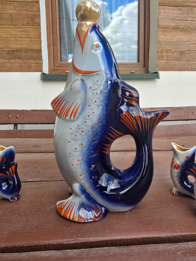 Vintage, karafka, prl Grójec - zdjęcie 3