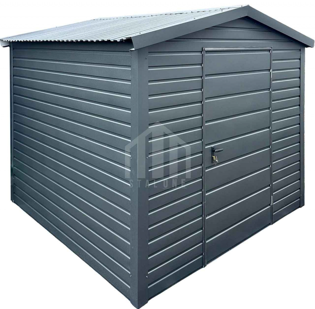 Schowek domek ogrodowy 2x2m - drzwi - antracyt - dach dwuspadowy SO153 Jelenia Góra - zdjęcie 1