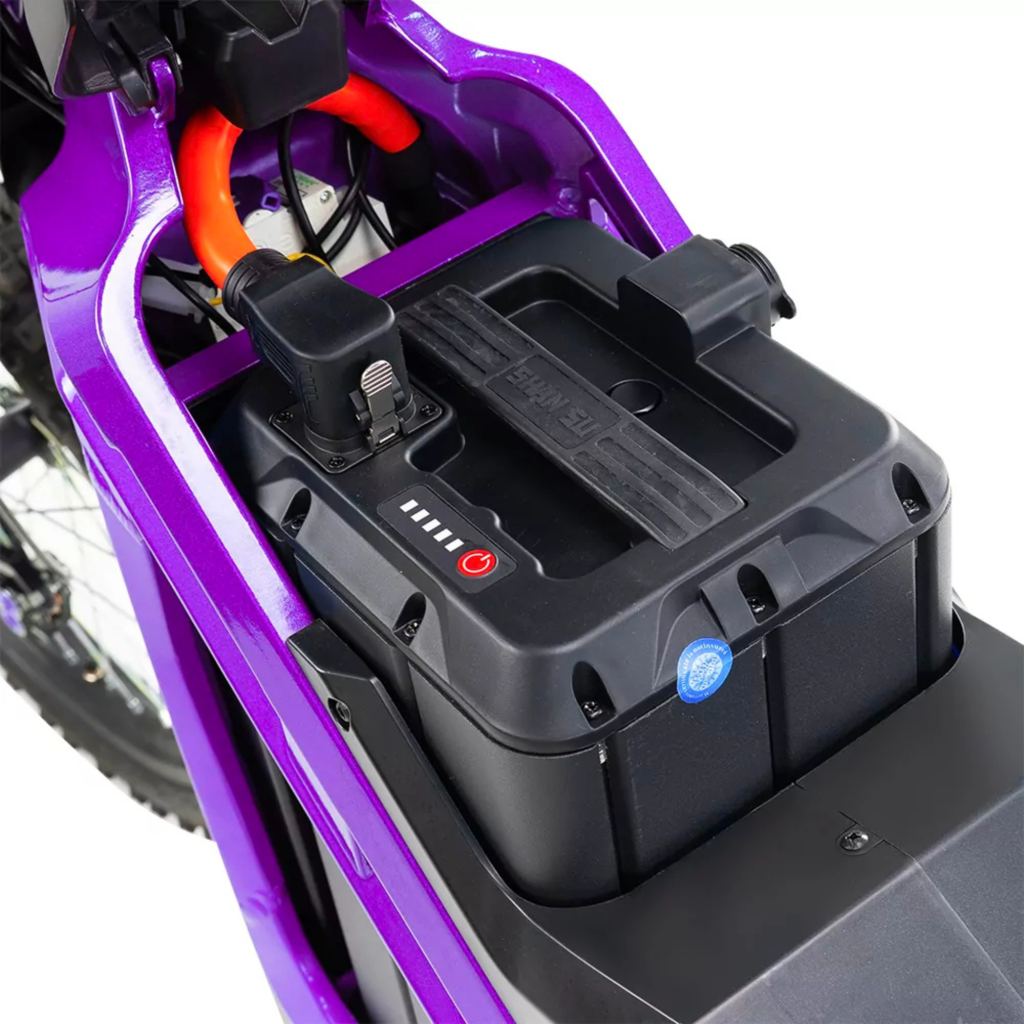 Skuter CROSS elektryczny BILI BIKE eMUD, fioletowy Gorlice - zdjęcie 3