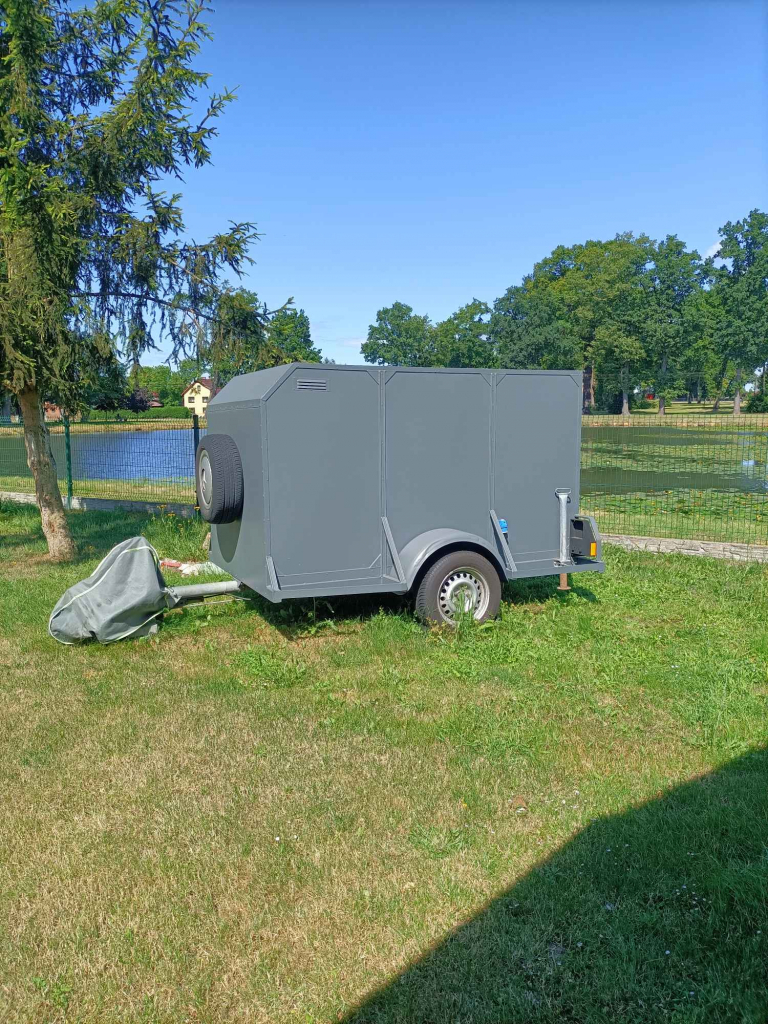 Sprzedam solidna przyczepę towarowa Zębowice - zdjęcie 1