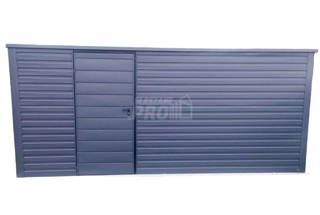 Domek ogrodowy - schowek 5x3 drzwi  antracyt Dach spad w tył  GP201 Katowice - zdjęcie 1